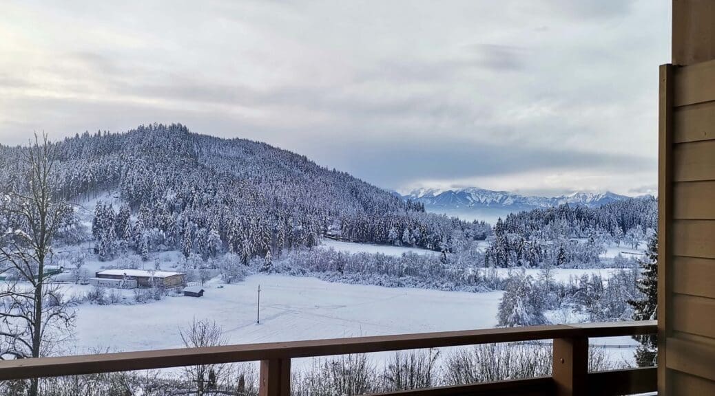 View of the Austrian Alps