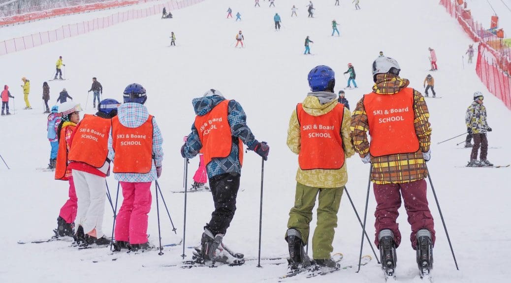 Learning to ski in Morzine