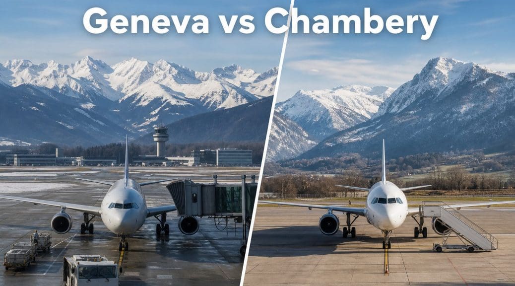 Geneva vs Chambery Airport: Which is Better for the 3 Valleys?