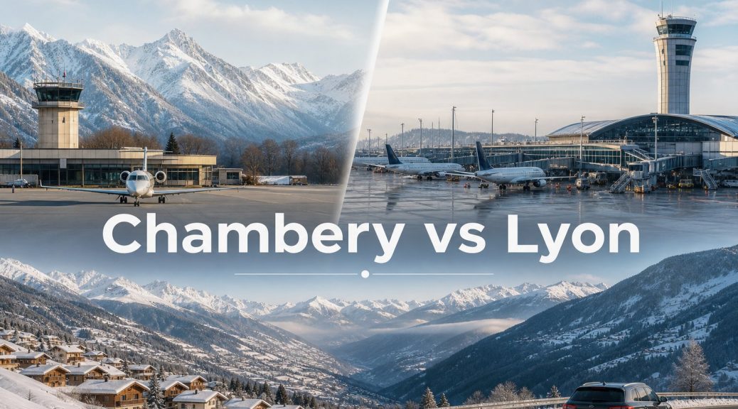 Chambery vs Lyon Airport: Which is Closer to the Tarentaise?