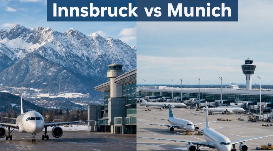 Innsbruck vs Munich Airport: Which Is Better for Austrian Resorts?