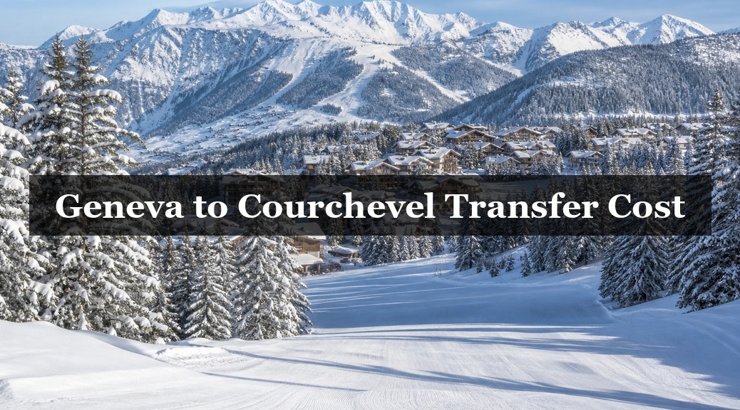 Alpine ski resort mountains