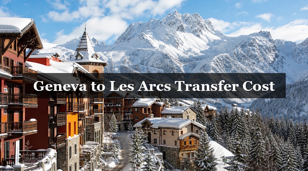 Alpine ski resort mountains
