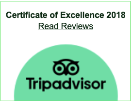 TripAdvisor Travelers Choice 2018