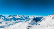 St Anton am Arlberg Transfers - white mountains and blue sky