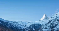 Zermatt Transfers - snowy peaks under a blue sky